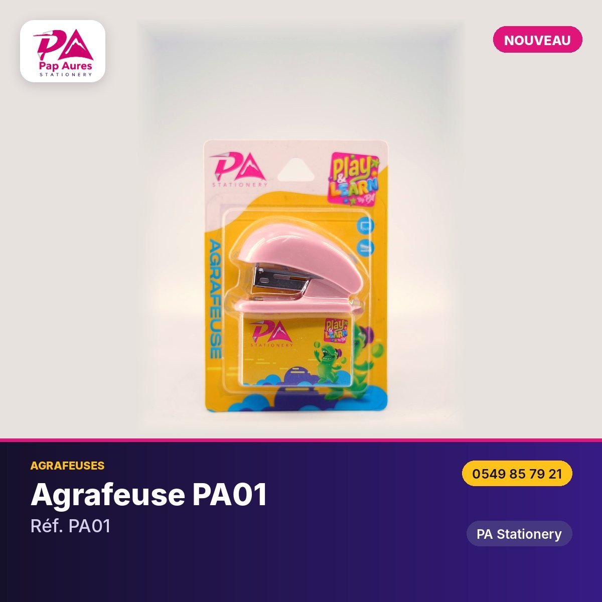 Agrafeuse PA01 — PA Stationery