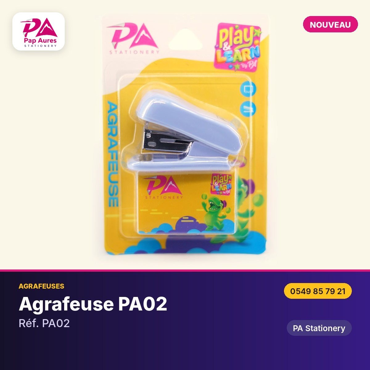 Agrafeuse PA02 — PA Stationery