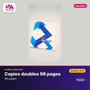 Copies doubles 96 pages – PA Stationery