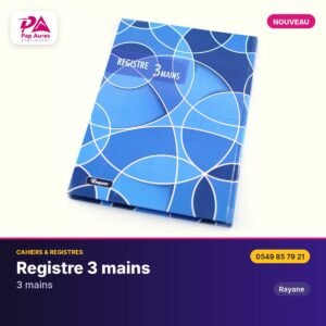 Registre 3 mains – PA Stationery