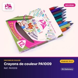 Crayons de couleur PA1009 – PA Stationery
