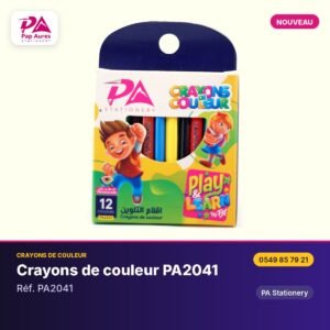 Crayons de couleur PA2041 – PA Stationery