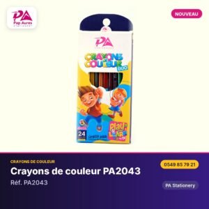Crayons de couleur PA2043 – PA Stationery