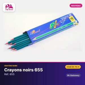 Crayons noirs 655 – PA Stationery