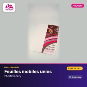 Feuilles mobiles unies – PA Stationery