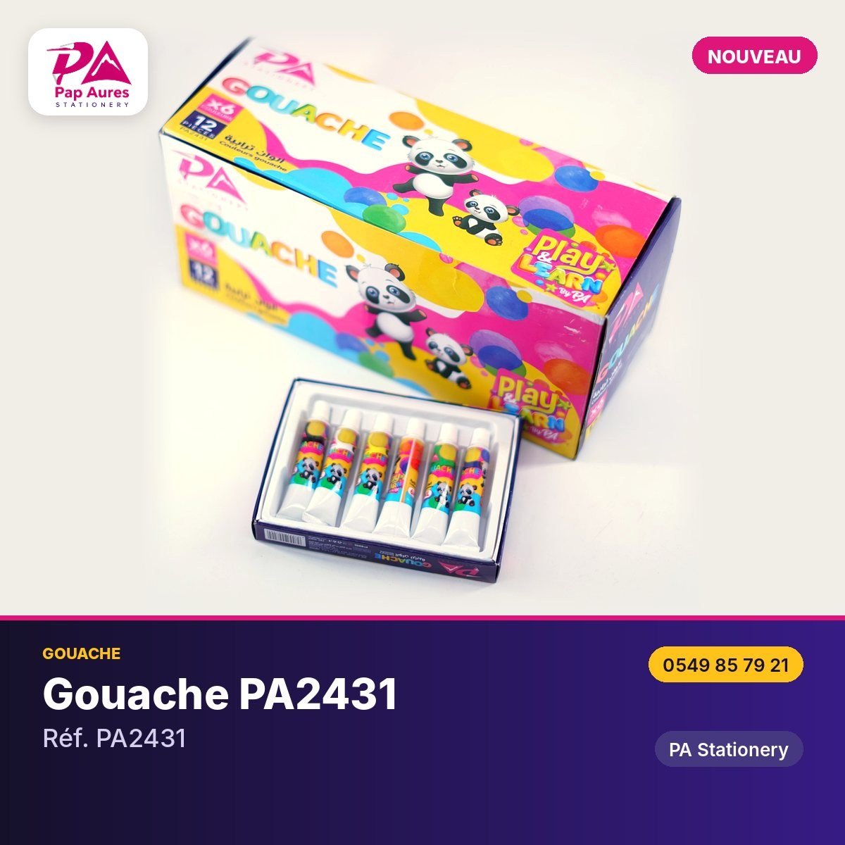 Gouache PA2431 — PA Stationery