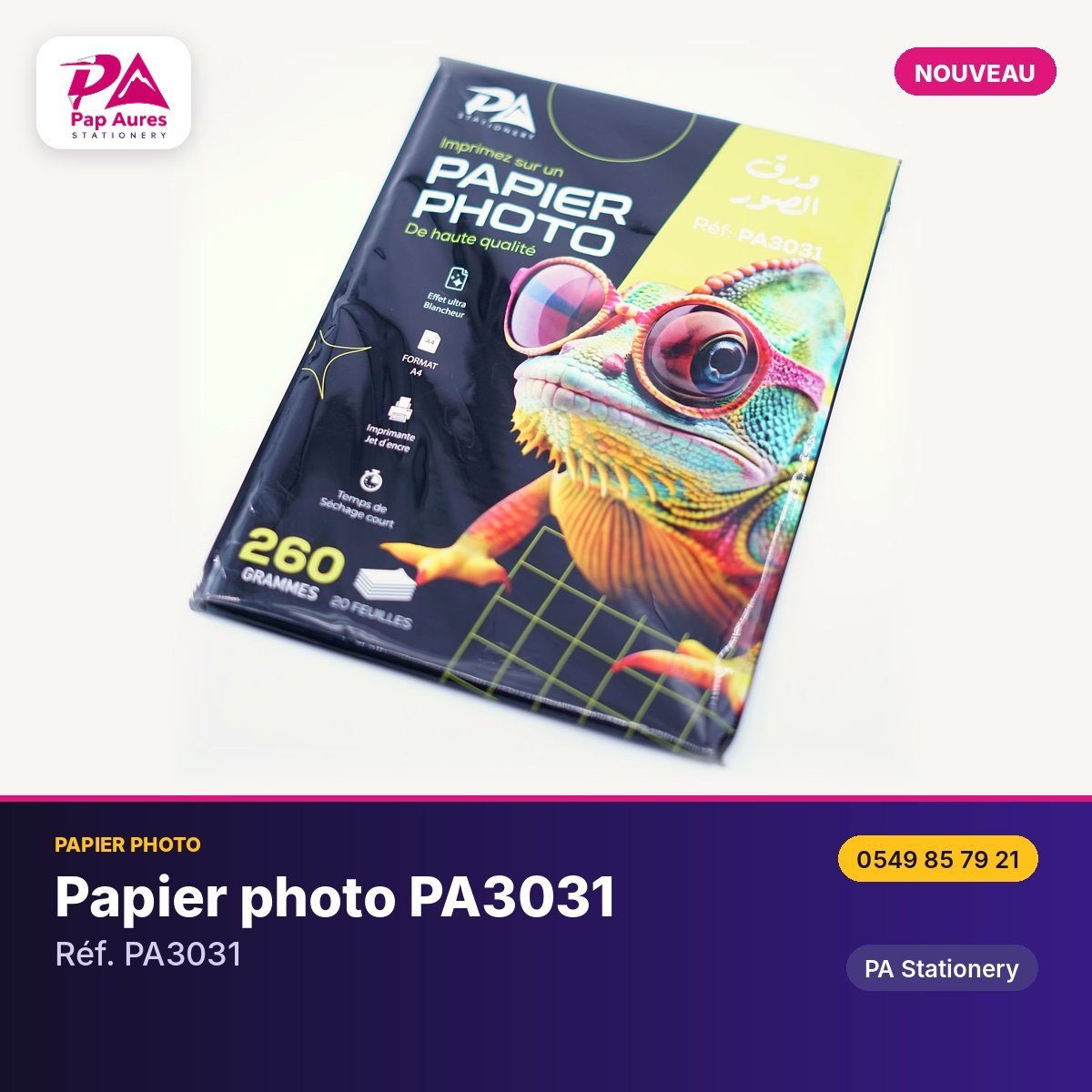 Papier photo PA3031 — PA Stationery