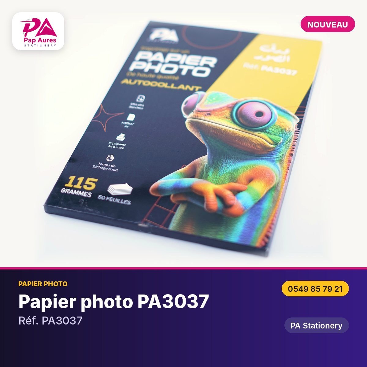 Papier photo PA3037 — PA Stationery