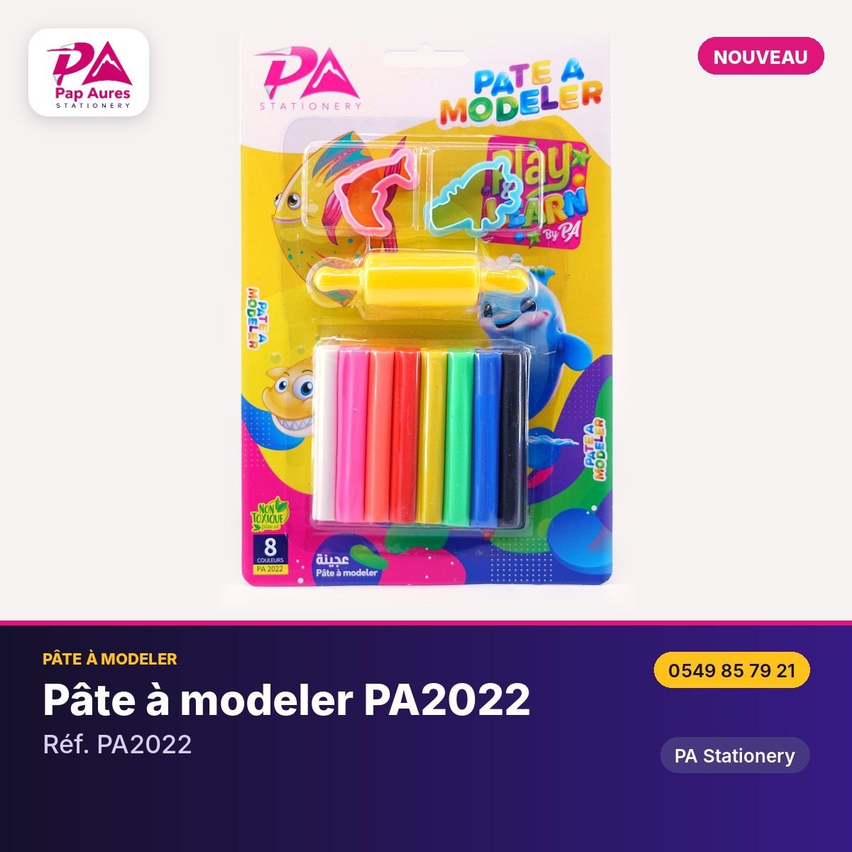 Pâte à modeler PA2022 — PA Stationery