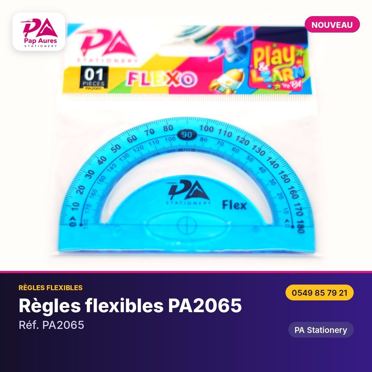 Règles flexibles PA2065 — PA Stationery