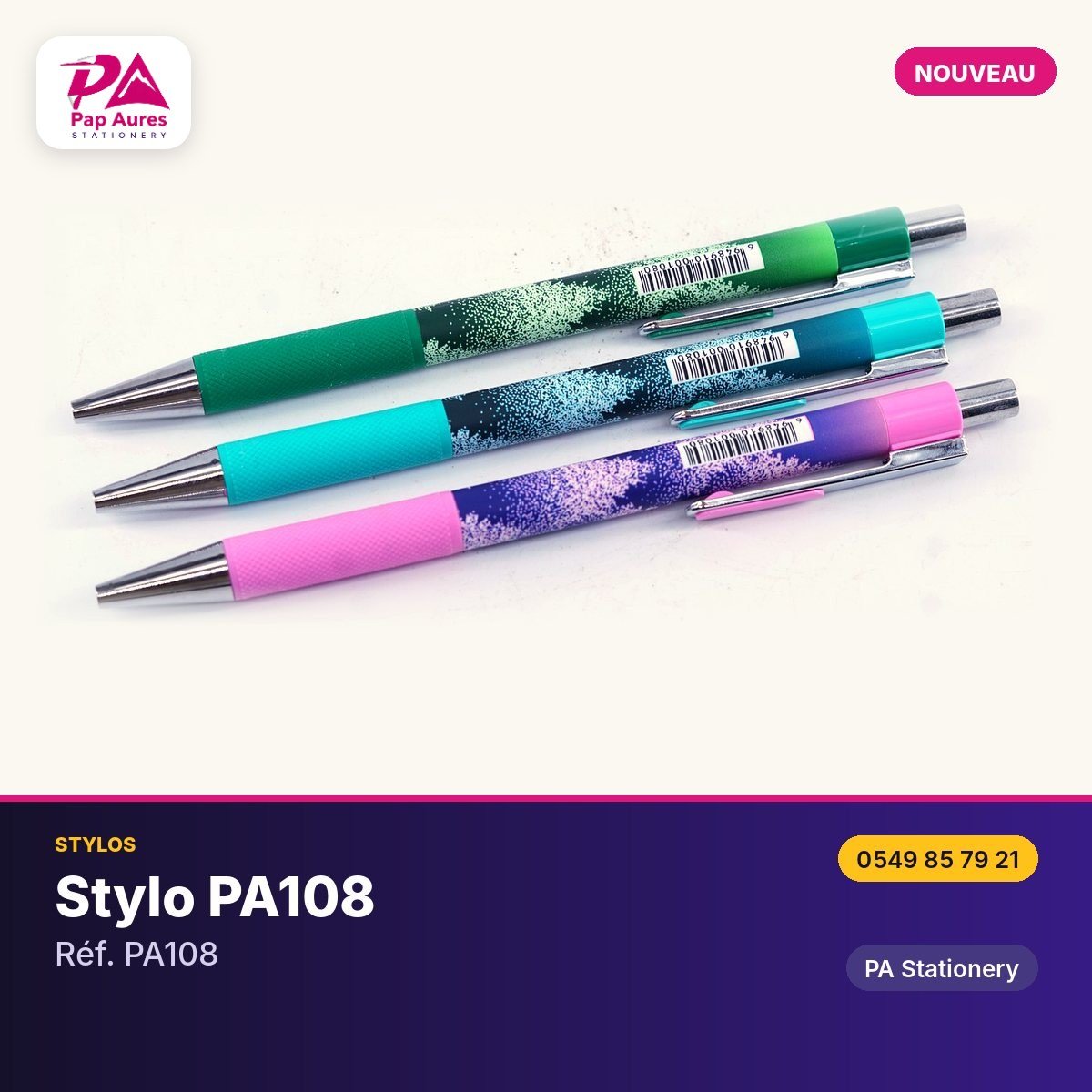 Stylo PA108 — PA Stationery